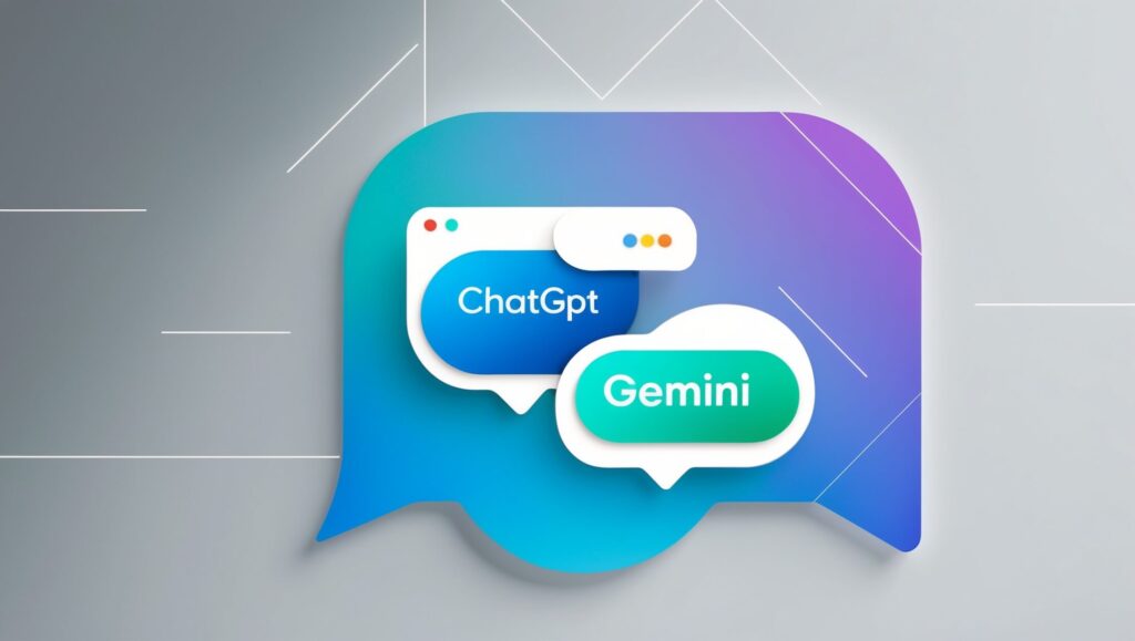 chatgpt and gemini chatbots